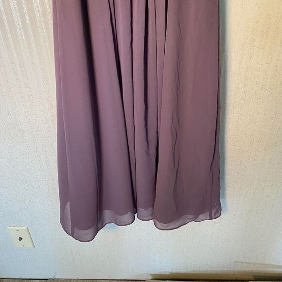 D'Zage Lilac Bridesmaid Dress Size 6 - Picture 6 of 10